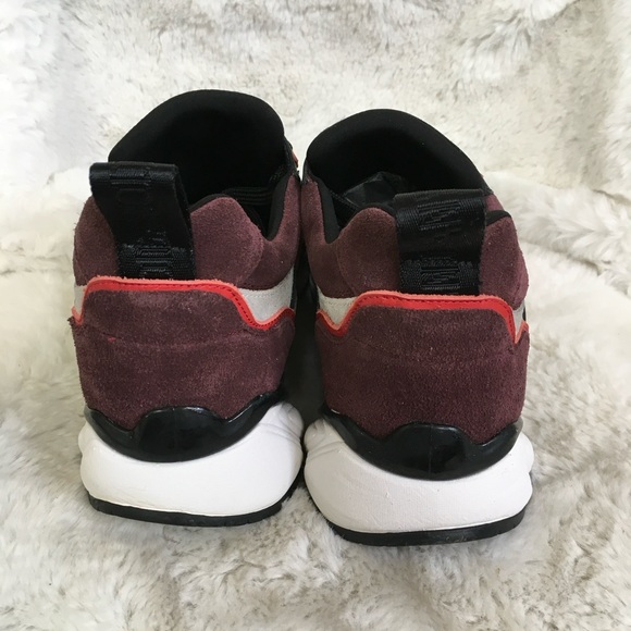 NEW Zadig & Voltaire Multicolor Colorblock Suede Leather Sneakers 40 US 7 - Picture 6 of 14